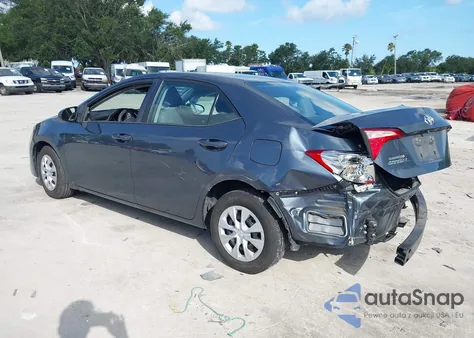 2017 Toyota Corolla L from USA, damaged, VIN 2T1BURHEXHC753988